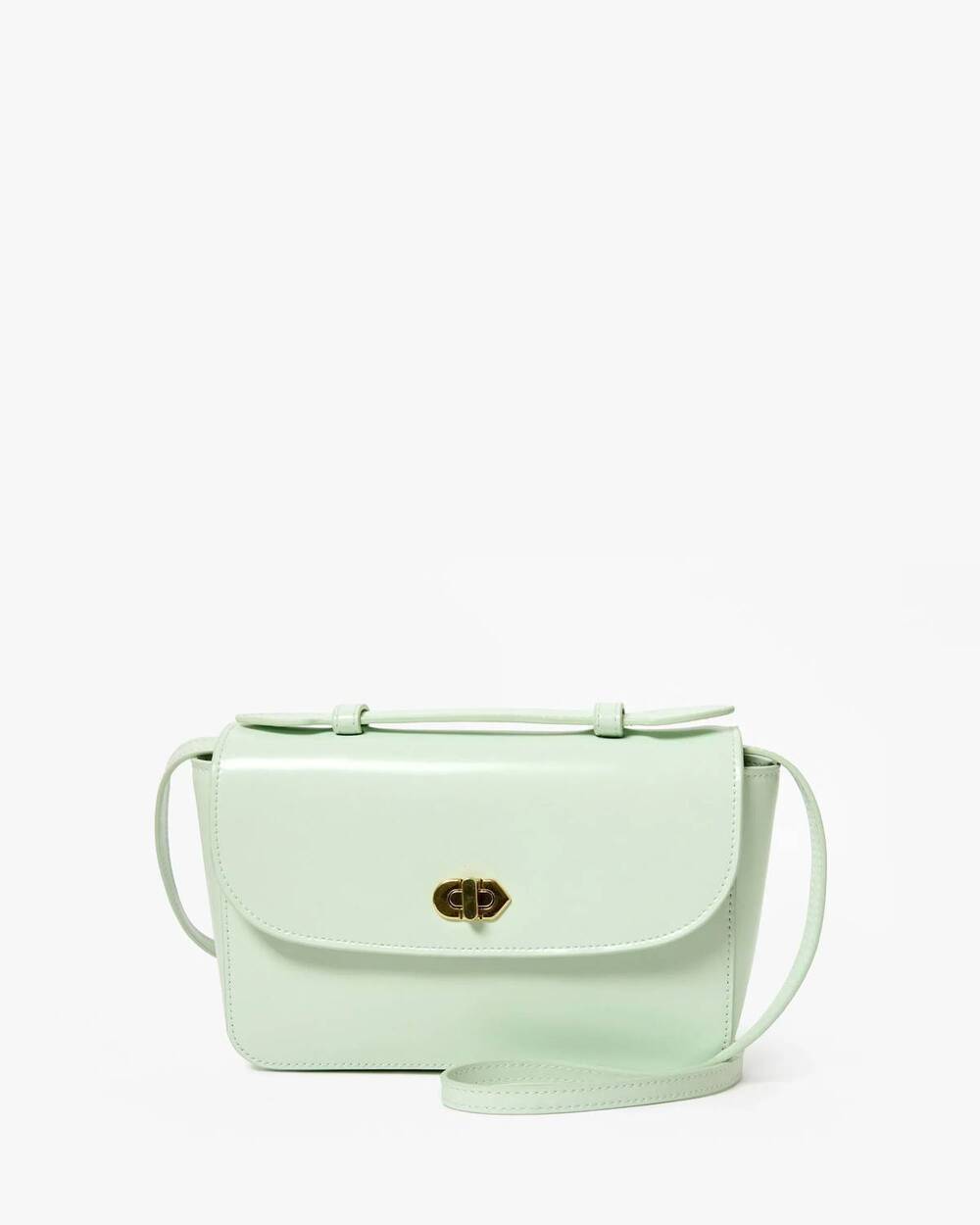 NEW CLARE V. women's kathryn london box bag in mist